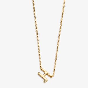 COLLAR ALFABETTI CRYSTAL "H"