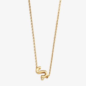 COLLAR ALFABETTI CRYSTAL "S"