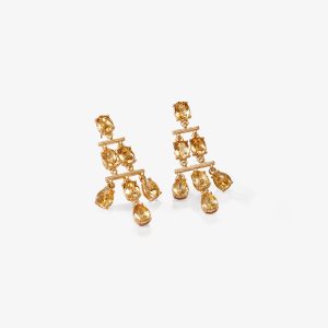 ARETES BRILLO CHAMPAGNE