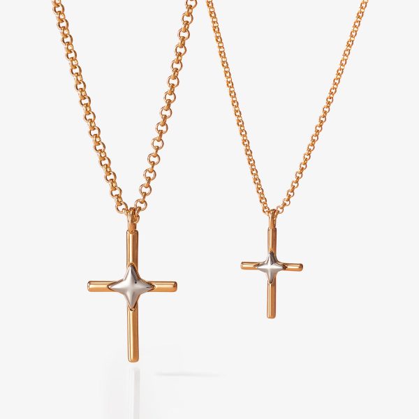 SET COLLARES CRUZ DE AMOR