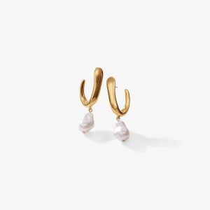 ARETES OLEADA DORÉ