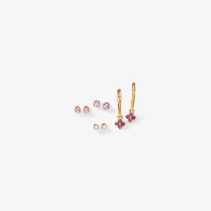 SET ARETES FLORA COLORI
