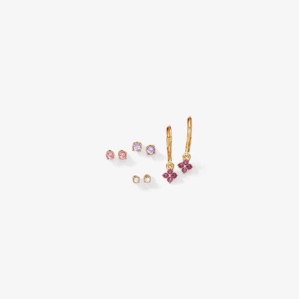 SET ARETES FLORA COLORI
